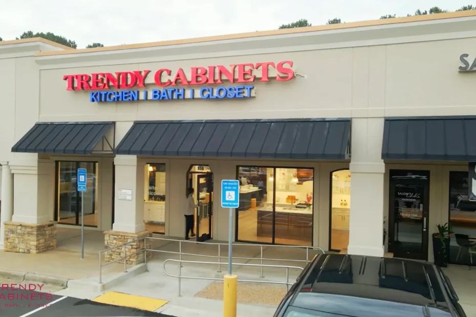 trendy cabinets showroom