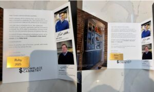 Showplace Cabinetry President's Club Award